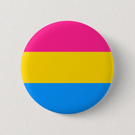 Pansexual Pride-knop Ronde Button 5,7 Cm (Voorkant)