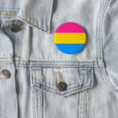 Pansexual Pride-knop Ronde Button 5,7 Cm (In situ)