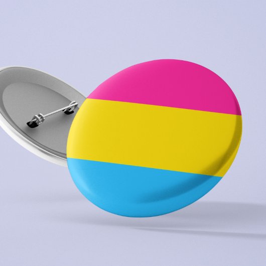 Pansexual Pride LGBTQ Ronde Button 4,0 Cm