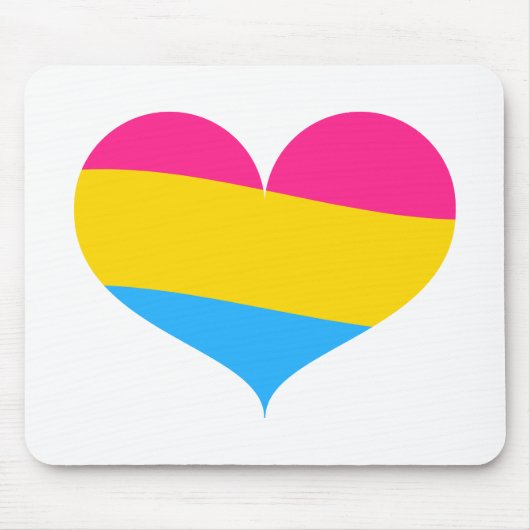 Pansexual Pride Muismat (Voorkant)