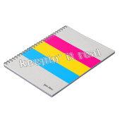Pansexual Pride Notitieboek (Linkerzijde)