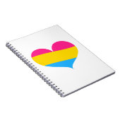 Pansexual Pride Notitieboek (Rechterzijde)