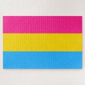 Pansexual Pride (Pan Flag) Legpuzzel (Horizontaal)