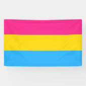Pansexual Pride (Pan Flag) Spandoek (Horizontaal)