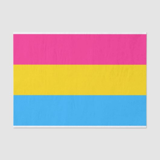 Pansexual Pride (Pan Flag) Tissuepapier (Voorkant)