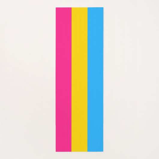 Pansexual Pride (Pan Flag) Yogamat (Achterkant)