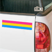 PANSEXUAL PRIDE.png Bumpersticker (Op Truck)