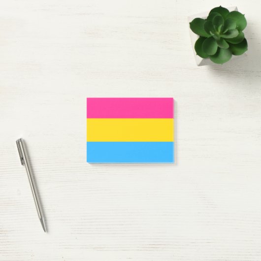 Pansexual Pride Post-it® Notes (Kantoor)