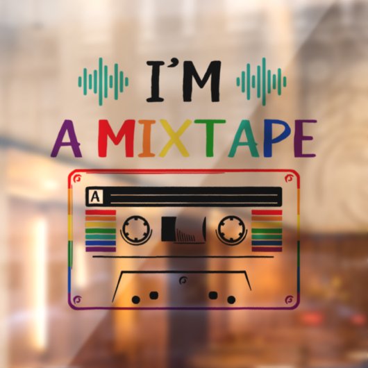 Pansexual Pride Raamsticker (Vel 2)