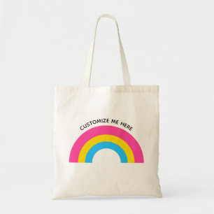 Pansexual Pride Rainbow Flag Sac fourre-tout Monog