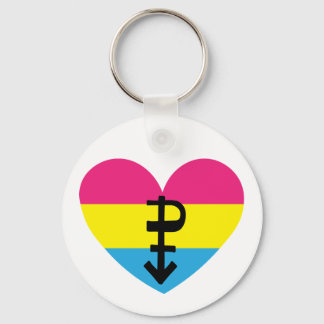 Pansexual pride sleutelhanger