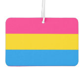 Pansexual Pride Stripes Luchtverfrisser (Achterkant)