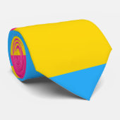 Pansexual Pride Stropdas (Opgerold)