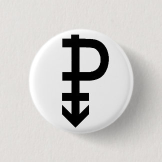 Pansexual Pride Symbol Ronde Button 3,2 Cm