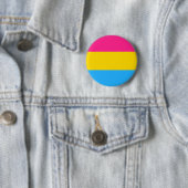 Pansexual Pride Vlag LGBT Pride Ronde Button 5,7 Cm (In situ)