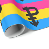 PANSEXUAL PRIDE VLAG STREPEN DESIGN - PNG.NL CADEAUPAPIER (Rol Hoek)
