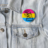 Pansexual Pride Vrouw Button (In situ)