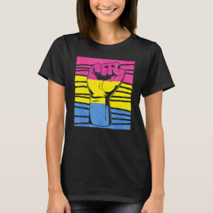 Pansexualiteit Pride Fist Pan Equality Pansexual F T-shirt
