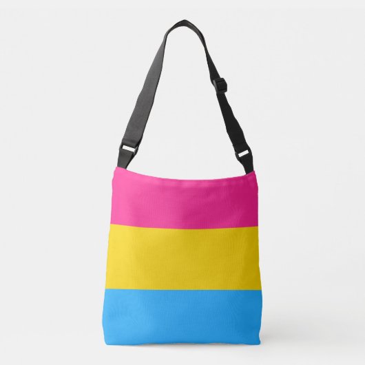 Pansexuality pride crossbody tas (Voorkant)