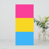 Pansexuele Pride Vlag LGBTQ (Staand voorkant)