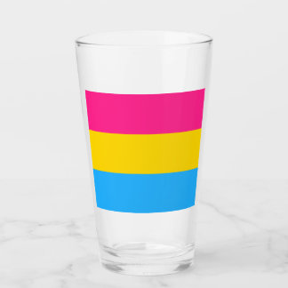 Pansexuele Pride Vlag LGBTQ Glas