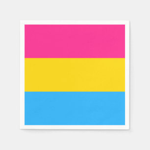 Pansexuele Pride Vlag LGBTQ Servet