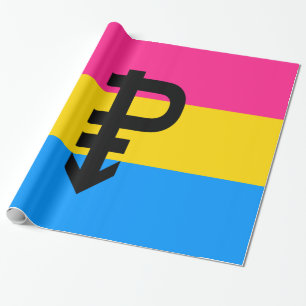 Pansexuele Pridevlag Cadeaupapier