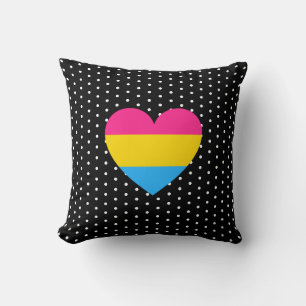 Pansexuele trots hart kussen