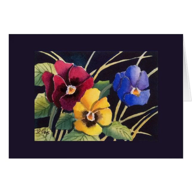 Pansies (Voorkant Horizontaal)