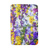 Pansies Badmat (Voorkant Verticaal)
