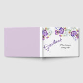 Pansies botaniques violettes Livre d'or (Complet)