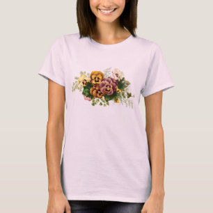  Pansies Bouquet T-shirt