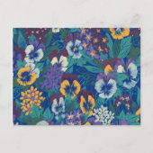 Pansies Briefkaart (Voorkant)