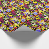 Pansies Cadeaupapier (Hoek)