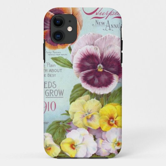  Pansies Case-Mate iPhone Case (Achterkant)