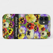 Pansies colorées ~ iPhone 5 à peine Coque (Dos (Horizontal))