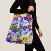 Pansies Crossbody Tas (Dichtbij)