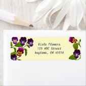 Pansies en  Violas Labels (Insitu)