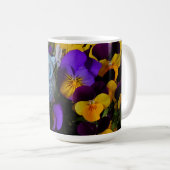 Pansies et mug de hibou (Devant droit)