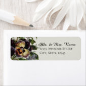  Pansies Etiket (Insitu)