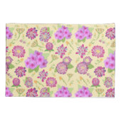 Pansies Floral Design paire de taies d'oreiller st (Dos-gauche)