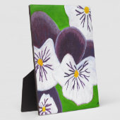 Pansies Fotoplaat (Zijkant)