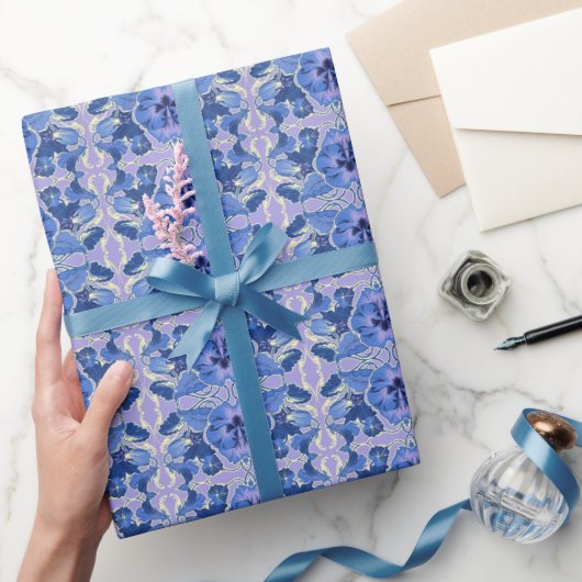  Pansies Gift Wrap Cadeaupapier (Geschenken)