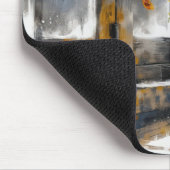 Pansies in een glazen pot muismat (Hoek)