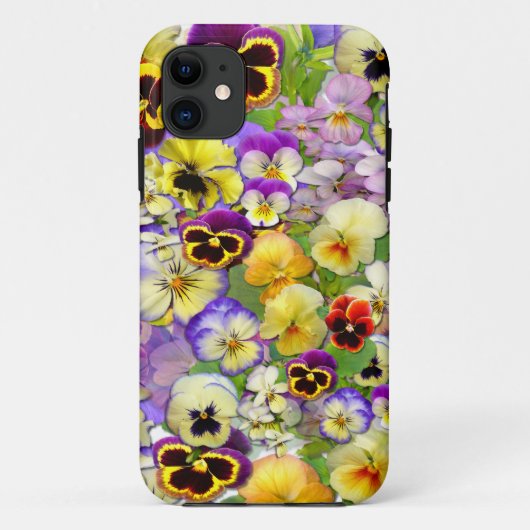 Pansies ~ iPhone 5 ID Coque #2 (Dos)