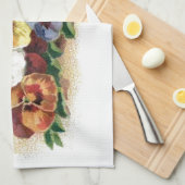  Pansies Keukenhanddoeken (Quarter Fold)
