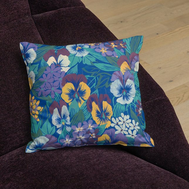 Pansies Kussen (Creator heeft geüpload)