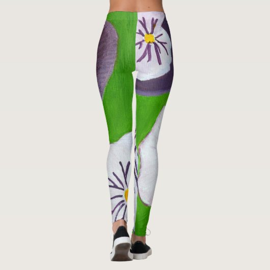 Pansies leggings (Dos)