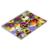  Pansies Notitieboek (Linkerzijde)