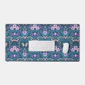 Pansies, oiseaux et papillons (Clavier et souris)